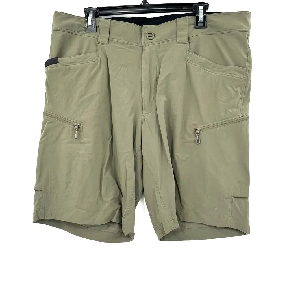 Beyond Size Large Cargo Shorts‎ Zipper Pockets Casual Hiking Outdoors Relaxed